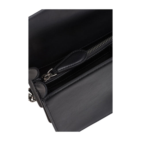 Pinko Borsa a tracolla Borsa Donna a Tracolla Classic Love One Nero argento P25 - PINKO 100053A0F1 - Z99O - UNI - Francavilla Moda